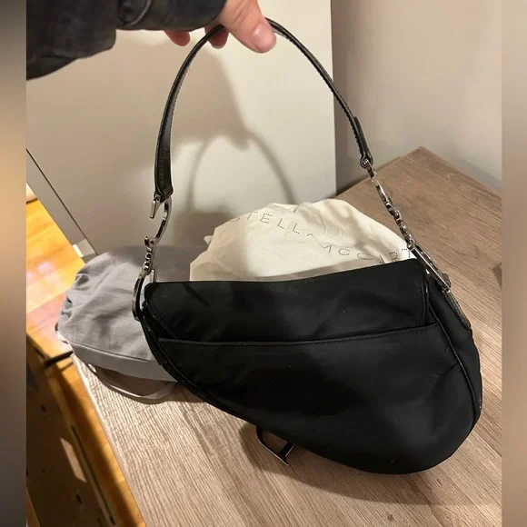 Christian Dior black saddle bag - Picture 5 of 7